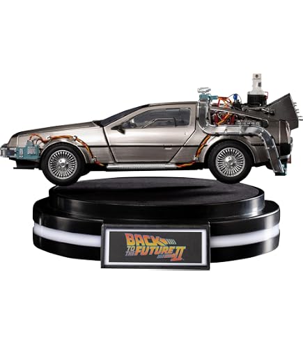 Amazon.co.jp: 1/20 Magnetic Floating Delorean Time Machine Back to